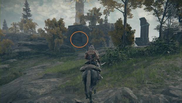 Elden Ring - La Península del Llanto, punto por el que llegar a las Catacumbas de la necrohonada