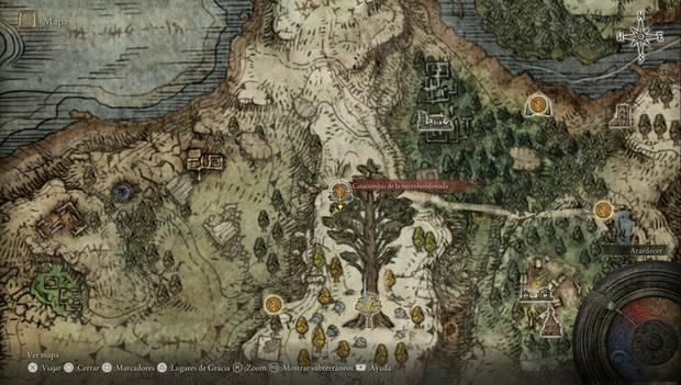Elden Ring - La Península del Llanto, Catacumbas de la necrohondonada