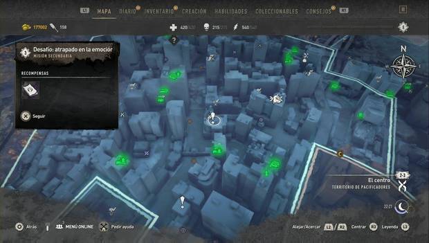 Dying Light 2 - Desafio Atrapado en la emoción, ubicación de la misión