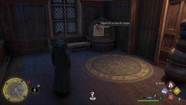 Hogwarts Legacy - Páginas de la Guía de campo en el Ala sur: Caparazón de tortuga con joyas incrustadas