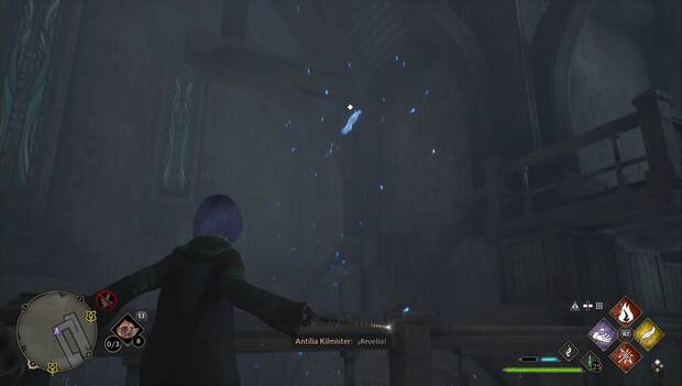 Hogwarts Legacy - Páginas de la Guía de campo en el Ala sur: página de Confringo