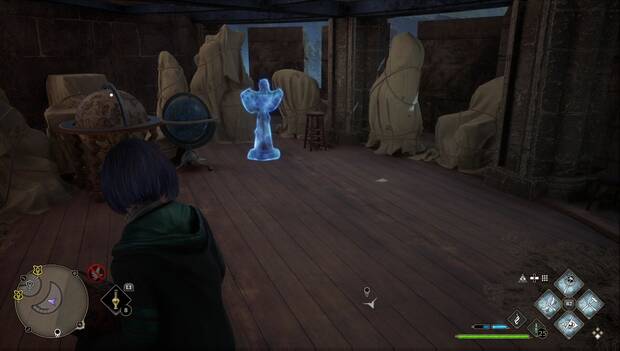 Hogwarts Legacy - Páginas de la Guía de campo en el Ala de astronomía: Página de Incendio