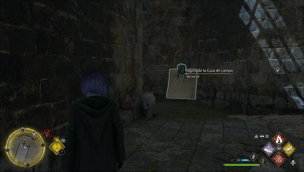 Hogwarts Legacy - Páginas de la Guía de campo en el Ala de astronomía: Celda de la torre oscura