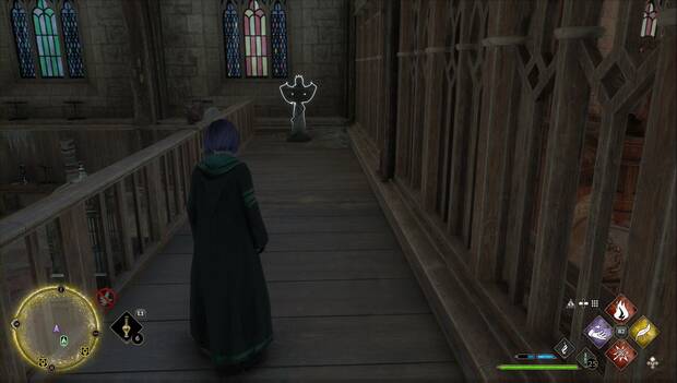 Hogwarts Legacy - Páginas de la Guía de campo en El Gran comedor: página de Incendio 3