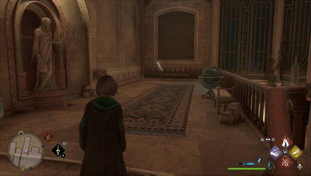 Hogwarts Legacy - Páginas de la Guía de campo de El anexo de la biblioteca: Estatua de Incendio