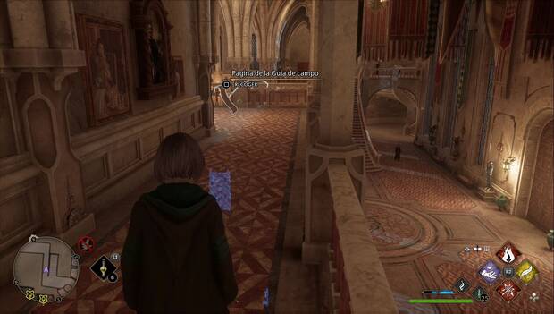 Hogwarts Legacy - Páginas de la Guía de campo de El anexo de la biblioteca: Retrato de Sir Cadogan