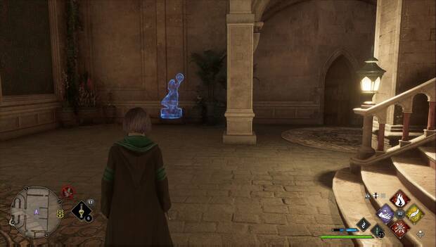 Hogwarts Legacy - Páginas de la Guía de campo de El anexo de la biblioteca: Estatua de Levioso