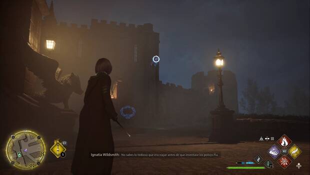 Hogwarts Legacy - Páginas de la Guía de campo en el Ala de entrada del campanario: Página de Confringo