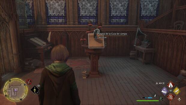 Hogwarts Legacy - Páginas de la Guía de campo en el Ala de entrada del campanario: Coro del sapo