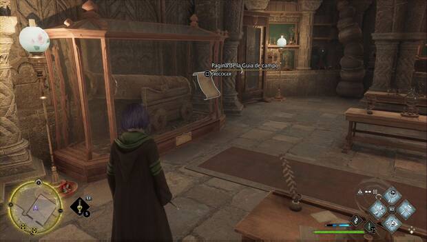 Hogwarts Legacy - Páginas de la Guía de campo en el Ala de entrada del campanario: Artefacto muggle importante