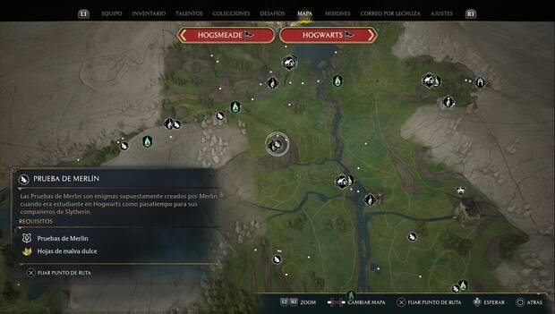Hogwarts Legacy - Pruebas de Merlín en el Valle de Hogwarts: Prueba de Depulso 2