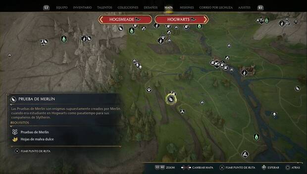 Hogwarts Legacy - Pruebas de Merlín en el Valle de Hogwarts: Prueba de Reparo 1