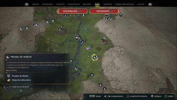Hogwarts Legacy - Pruebas de Merlín en el Valle de Hogwarts: Prueba de roca grande 3