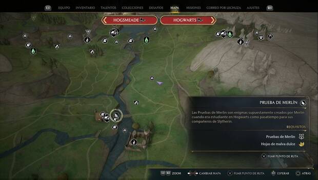 Hogwarts Legacy - Pruebas de Merlín en el Valle de Hogwarts: Prueba de roca grande 2