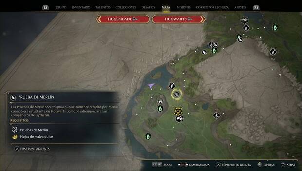 Hogwarts Legacy - Pruebas de Merlín en la Región de Feldcroft: Prueba de Reparo 1