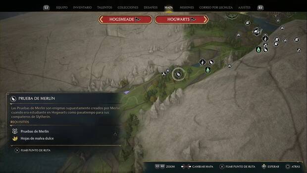 Hogwarts Legacy - Pruebas de Merlín en la Región de Feldcroft: Prueba de salto 2