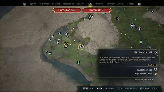 Hogwarts Legacy - Pruebas de Merlín en la Región de Feldcroft: Prueba de Depulso 2