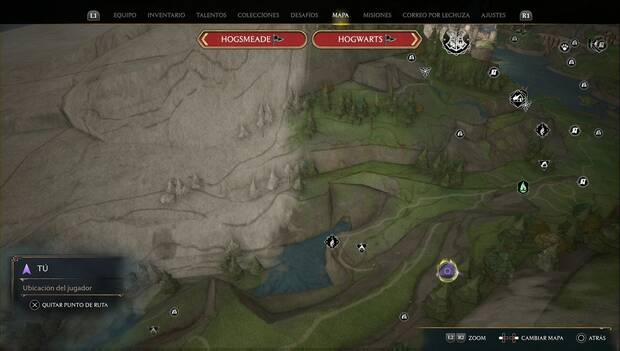 Hogwarts Legacy - Plataforma de aterrizaje 1 en la Región de Feldcroft