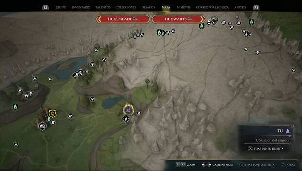 Hogwarts Legacy - Plataforma de aterrizaje 2 en la Región de Feldcroft