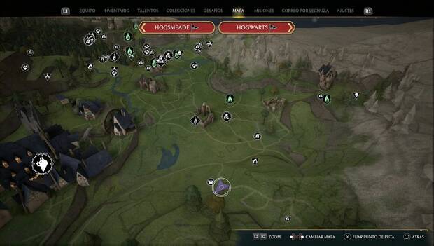 Hogwarts Legacy - Plataforma de aterrizaje 2 en el Valle de Hogsmeade