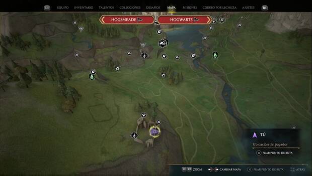 Hogwarts Legacy - Plataforma de aterrizaje 2 en el Valle de Hogwarts