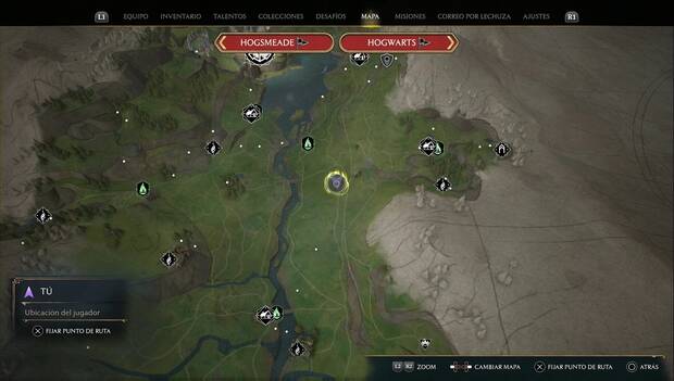 Hogwarts Legacy - Globos: Globos en la zona central del Valle de Hogwarts
