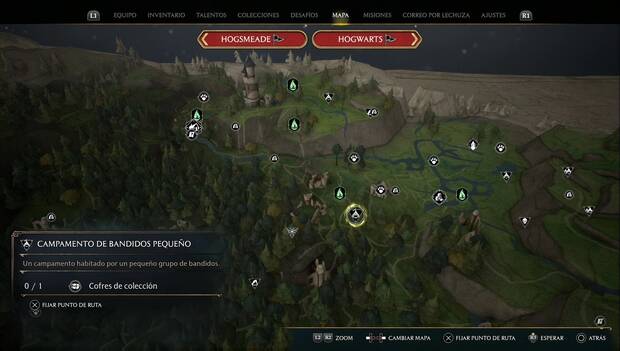 Hogwarts Legacy - Cofres de colección en el Bosque prohibido: Cofre de colección 2