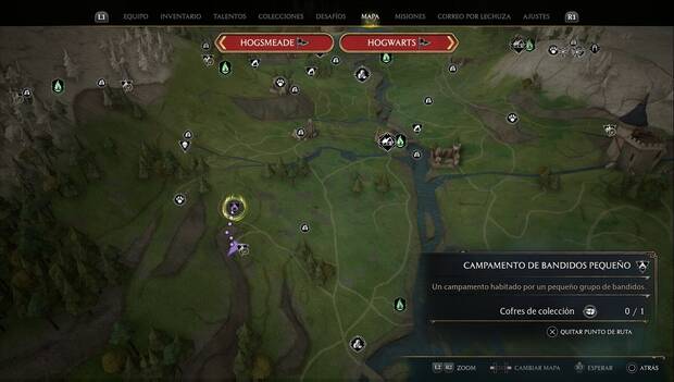 Hogwarts Legacy - Cofres de colección en el Valle de Hogwarts: cofre de colección 12