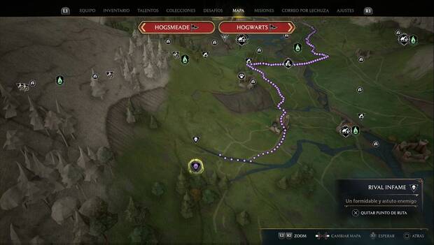 Hogwarts Legacy - Enemigos infames: El lobo blanco y El Grim