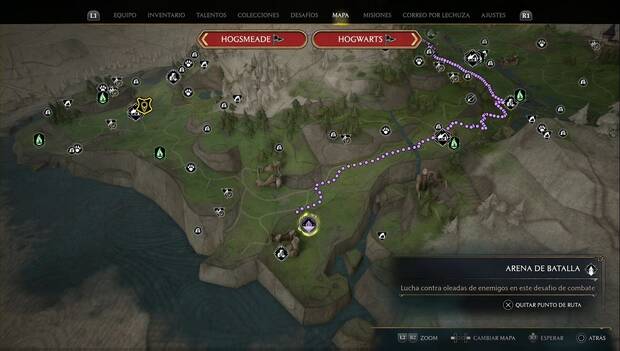 Hogwarts Legacy - Arenas de batalla: Arena de batalla de Feldcroft