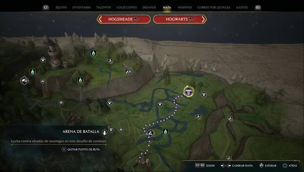 Hogwarts Legacy - Arenas de batalla: arena de batalla del vado norte