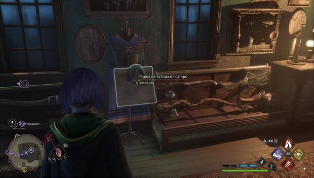 Hogwarts Legacy - Páginas de la Guía de campo en Hogsmeade: Artículos deportivos Spintwitches