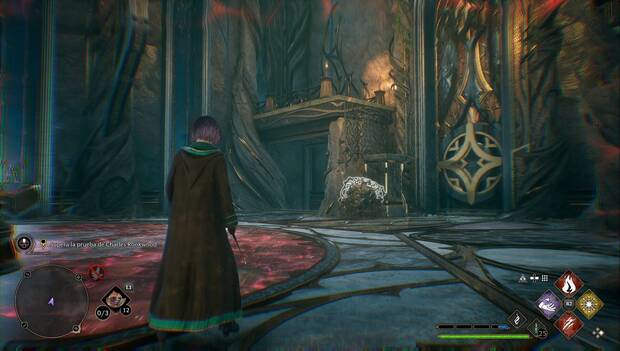Hogwarts Legacy - La prueba de Charles Rookwood: cajas colocadas
