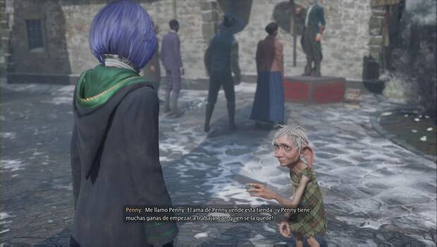 Hogwarts Legacy - Negocio propio: Penny se ofrece a trabajar para tu personaje