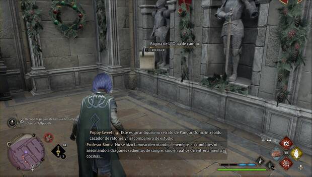Hogwarts Legacy - Páginas de la guía de campo: Caballero que saluda