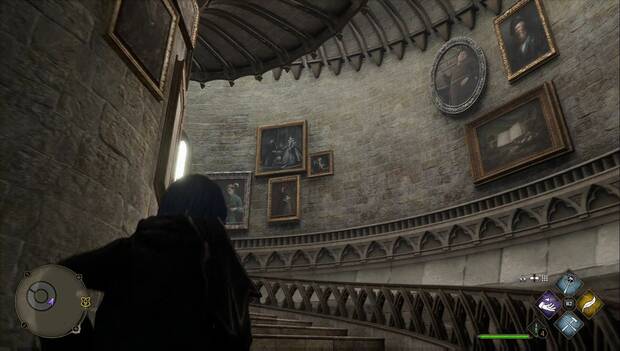 Hogwarts Legacy - Páginas de Revelio en La Gran Escalera: Página voladora