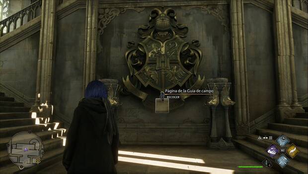 Hogwarts Legacy - Páginas de Revelio e El Gran Comedor: Escudo de Hogwarts