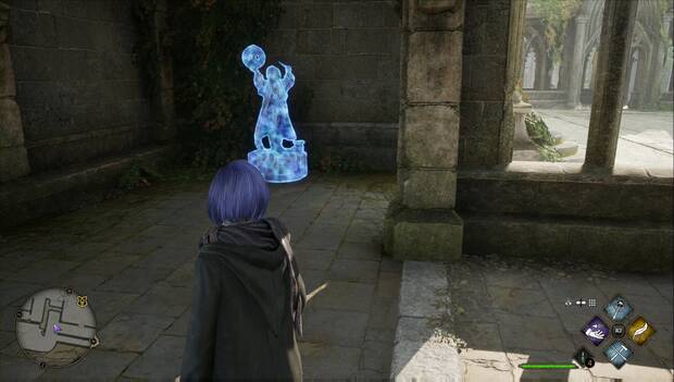 Hogwarts Legacy - Páginas de Revelio e El Gran Comedor: Estatua de Levioso 2