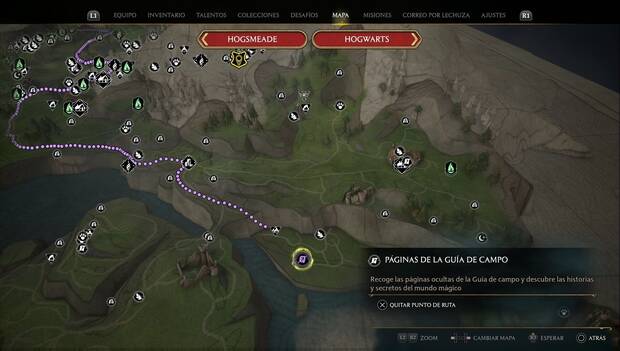 Hogwarts Legacy - Páginas de la guía de campo: Esqueleto de dragón