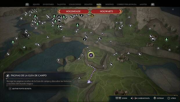 Hogwarts Legacy - Páginas de la guía de campo: Veneno de acromántula