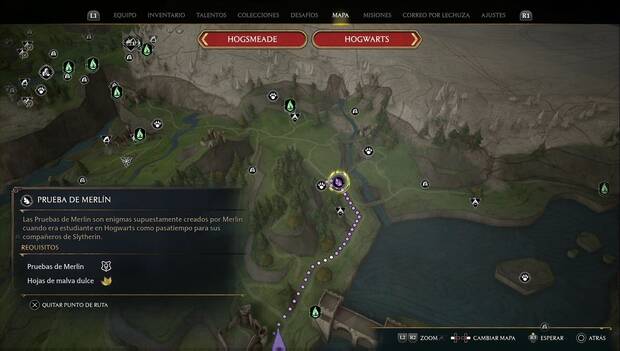 Hogwarts Legacy - Pruebas de Merlín en la Costa de Poidsear: Prueba de Merlín 10