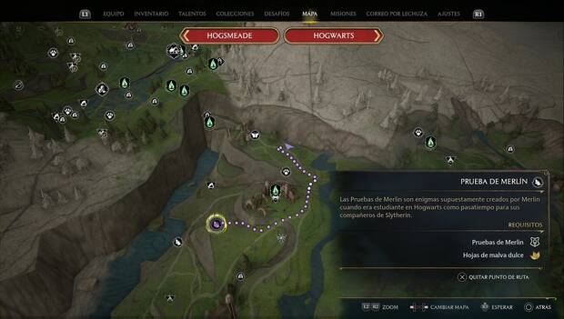 Hogwarts Legacy - Pruebas de Merlín en la Costa de Poidsear: Prueba de Merlín 3