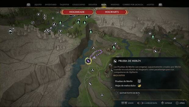 Hogwarts Legacy - Pruebas de Merlín en la Costa de Poidsear: Prueba de Merlín 4