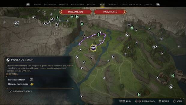 Hogwarts Legacy - Pruebas de Merlín en la Costa de Poidsear: Prueba de Merlín 5