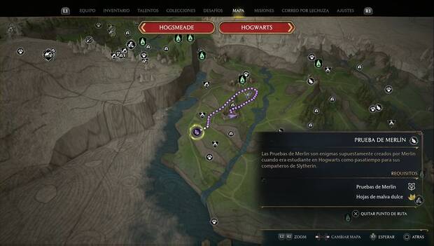 Hogwarts Legacy - Pruebas de Merlín en la Costa de Poidsear: Prueba de Merlín 6