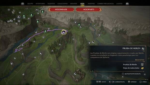 Hogwarts Legacy - Pruebas de Merlín en la Costa de Poidsear: Prueba de Merlín 7