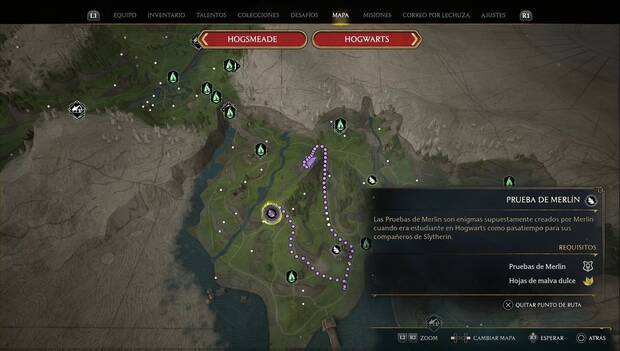 Hogwarts Legacy - Pruebas de Merlín en la Costa de Poidsear: Prueba de Merlín 8