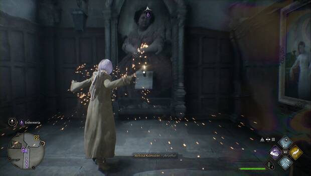 Hogwarts Legacy - Páginas de Revelio en El ala sur: Retrato de la señora gorda