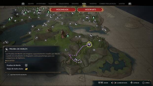 Hogwarts Legacy - Pruebas de Merlín de la Costa de Clagmar: Prueba 4