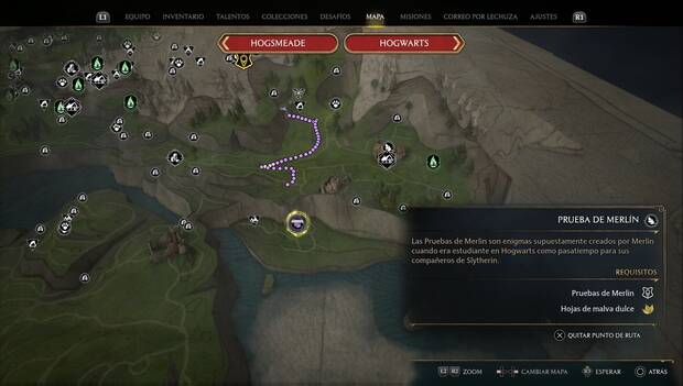 Hogwarts Legacy - Pruebas de Merlín en Cragcroftshire: Prueba 3